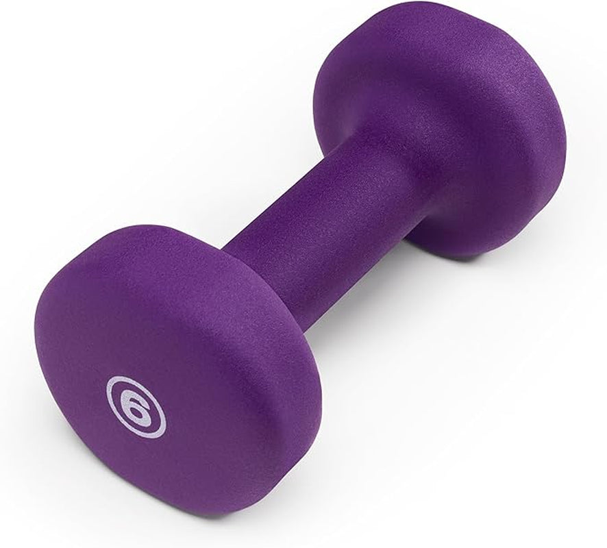 Marcy Colored Neoprene Dumbbell (Sold in Singles) Hand Weights, Exercise Free Weights for Home Gym